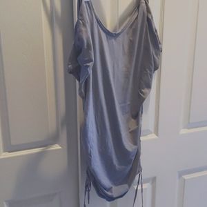 Lululemon gray workout shirt